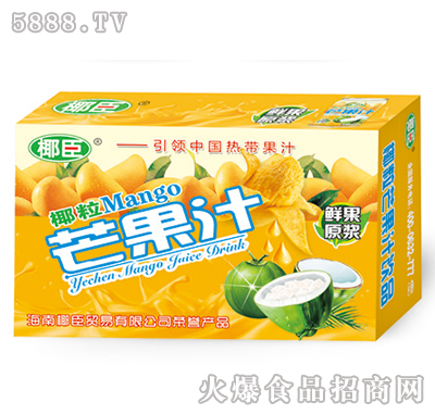 250ml椰臣椰粒芒果汁箱裝