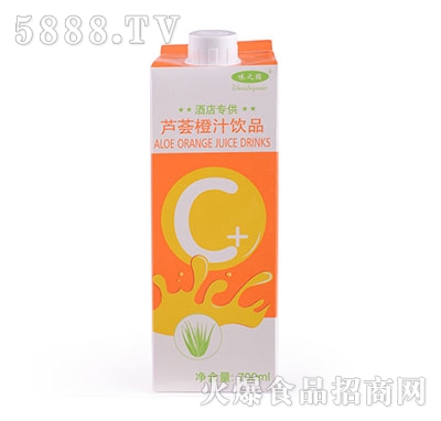 味之園蘆薈橙汁飲品700ml