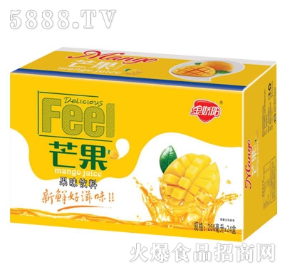 金嬌陽芒果果味飲料250mlX24