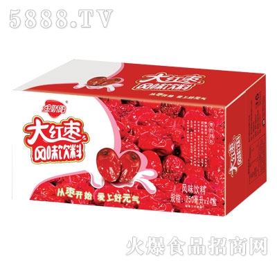 金嬌陽大紅棗風(fēng)味飲料250mlX24
