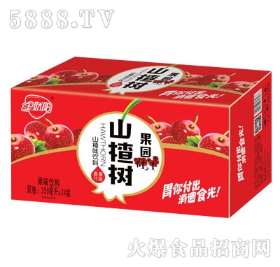 金嬌陽山楂樹山楂汁飲料250mlX24