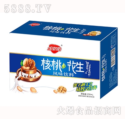 金嬌陽核桃花生風(fēng)味飲料250ml
