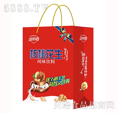 金嬌陽核桃花生風(fēng)味飲料禮盒裝