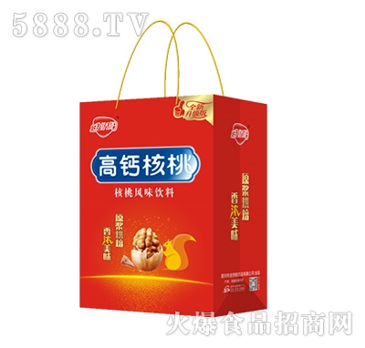 金嬌陽高鈣核桃風(fēng)味飲料禮盒