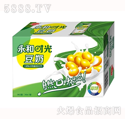 永和時光豆奶240ml