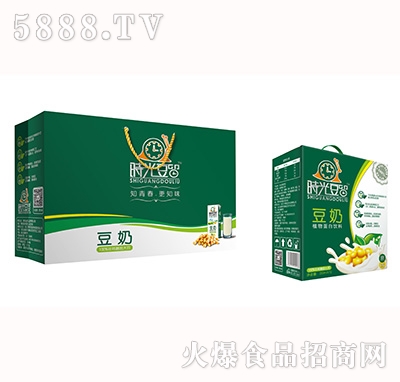 時光豆留豆奶植物蛋白飲品
