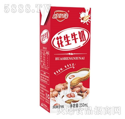 金嬌陽花生牛奶250ml