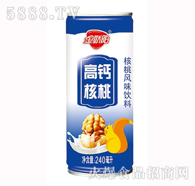 金嬌陽高鈣核桃風(fēng)味飲料240ml