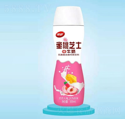 情動(dòng)蜜桃芝士乳酸菌發(fā)酵風(fēng)味飲料500ml