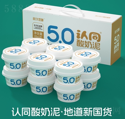 赫汀卡麥娜認同酸奶泥風味發(fā)酵乳飲品100g