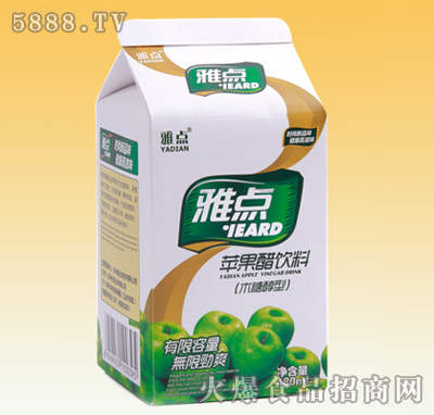 雅點蘋果醋480ml