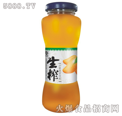 細腰瓶生榨芒果汁260ml×15瓶
