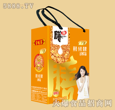 膳意植物黃金谷物飲品（燕麥 小麥 青稞）250mlX16