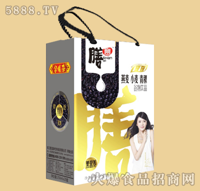 膳意黑營(yíng)養(yǎng)谷物飲品（燕麥 小麥 青稞）250mlX16
