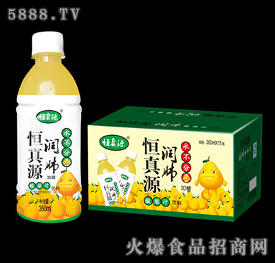 恒真源350ml潤(rùn)肺酸梨汁