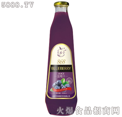 京膳堂藍莓汁868ml