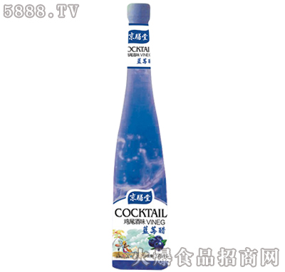 京膳堂雞尾酒味藍莓醋375ml
