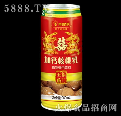 親情1家加鈣核桃乳960ml