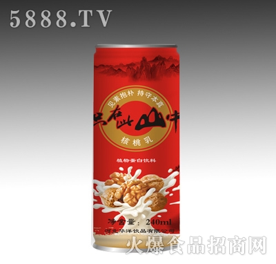 華洋核桃乳(紅罐)240ml