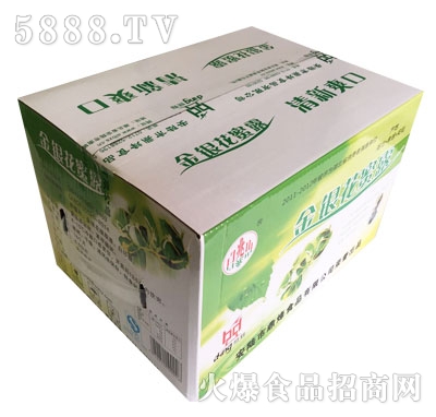白兆山金銀花蜜露340mlx12瓶