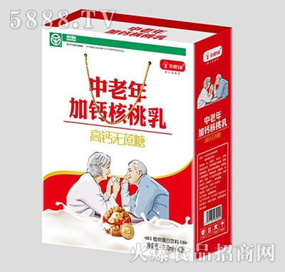 親情1家中老年加鈣核桃乳禮盒裝