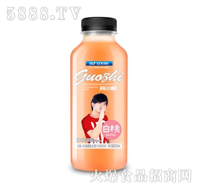 三九飲品簡小帥白桃乳酸菌復(fù)合果汁飲料450ml