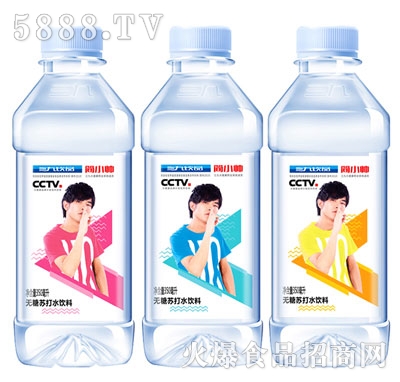 三九飲品無糖蘇打水飲料350ml