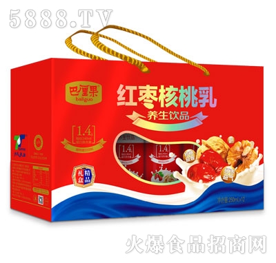 巴厘果紅棗核桃乳250mlX12