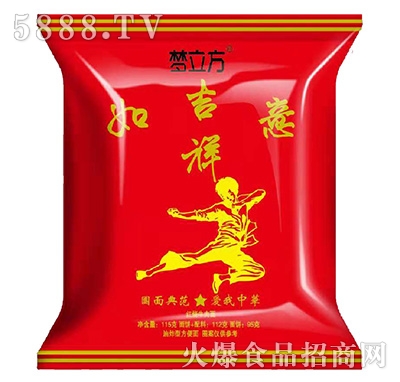 夢立方吉祥如意紅燒牛肉面115克