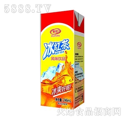 睿田冰紅茶風(fēng)味飲品246ml