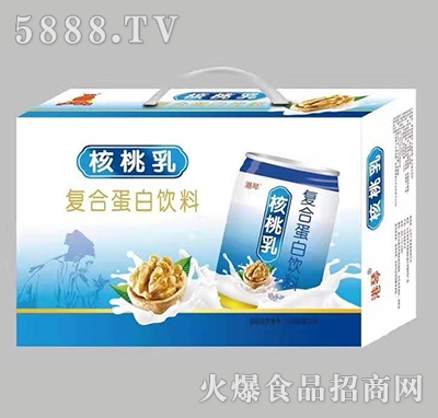 港琴核桃乳復合蛋白飲品