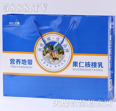 營養(yǎng)地帶果仁核桃乳禮盒