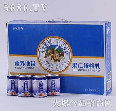 營養(yǎng)地帶果仁核桃乳