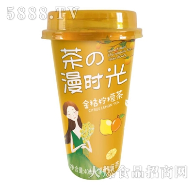 佳因美400ml金桔檸檬茶