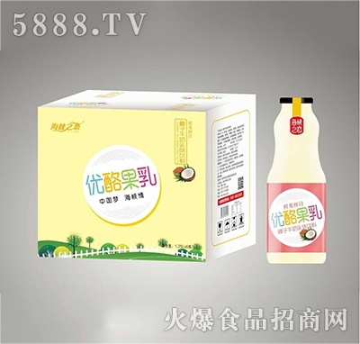 海峽之戀椰子牛奶1.25L×6瓶