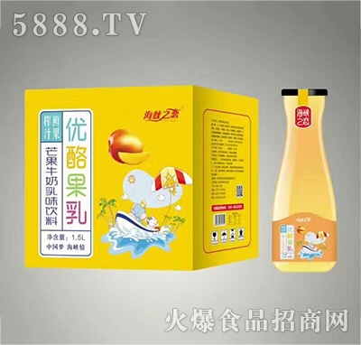 海峽之戀芒果牛奶1.5L×6瓶