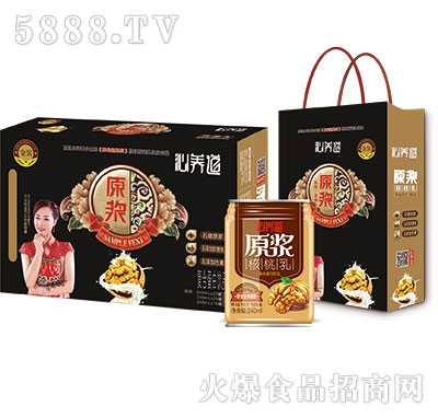 沁養(yǎng)道原漿核桃乳蛋白飲品