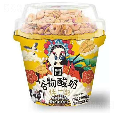 斷糖計(jì)劃芒果谷物酸奶風(fēng)味飲品145g