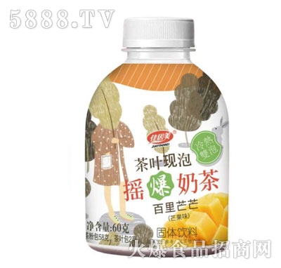 佳因美搖爆奶茶芒果味