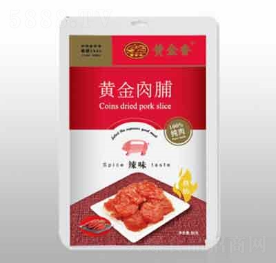 黃金香袋裝辣味黃金肉脯80g