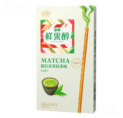 歐諾仕鮮果醇提拉米蘇抹茶味注心餅干48g