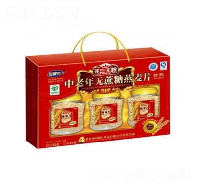 金惟他中老年無(wú)糖燕麥片三罐裝