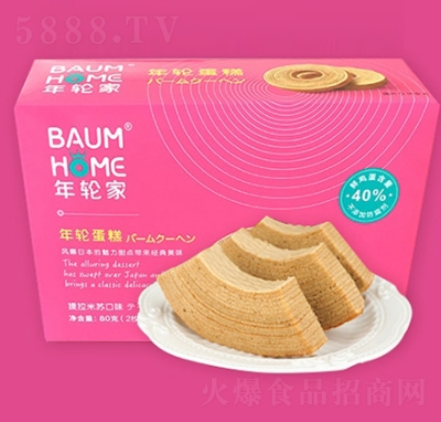 廣合年輪家蛋糕提拉米蘇味80g