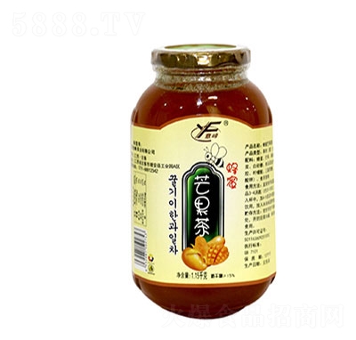 意峰蜂蜜芒果茶1150g
