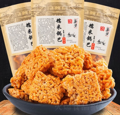 襄夢糯米鍋巴300g