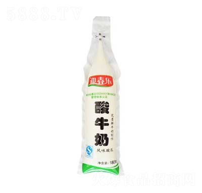 迎春樂(lè)天然棒酸牛奶風(fēng)味酸乳180克