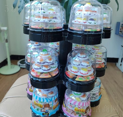 妙趣卡通甜心蛋糕50克餅干糕點招休閑食品招商代理
