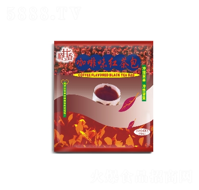 廣村順甘香沖飲品咖啡味紅茶包彩包袋版