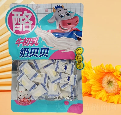 情人結(jié)牛初乳奶貝貝70g