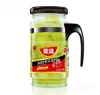 蒙清558g葡萄罐頭水果罐頭